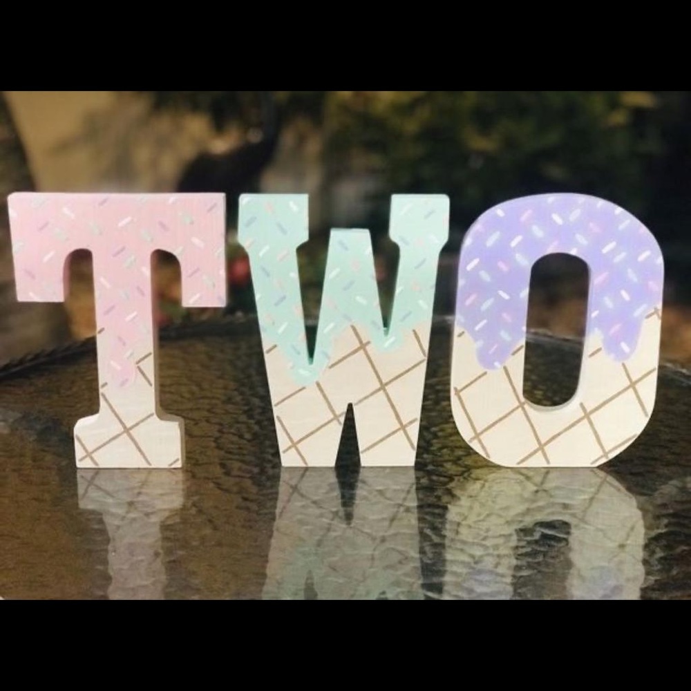 Wood letters